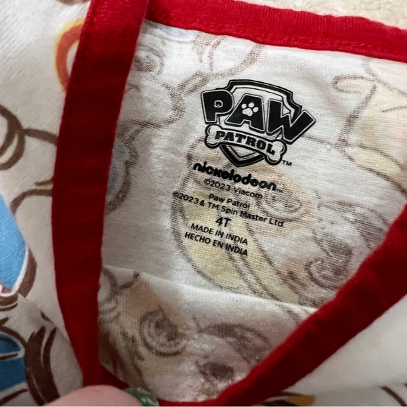 4T Kids Paw Patrol Print Tank Top and Polka Dot Shirt Set - Picture 3 of 6